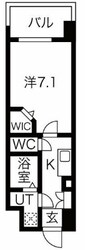 ミラージュパレス難波幸町の物件間取画像